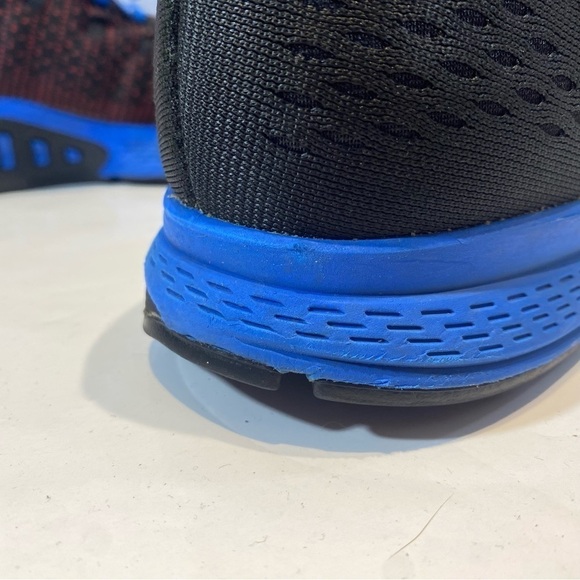 Nike Zoom Structure 19 Black Blue and Red Men’s 10.5 NikeId 836129-991 - Picture 6 of 12